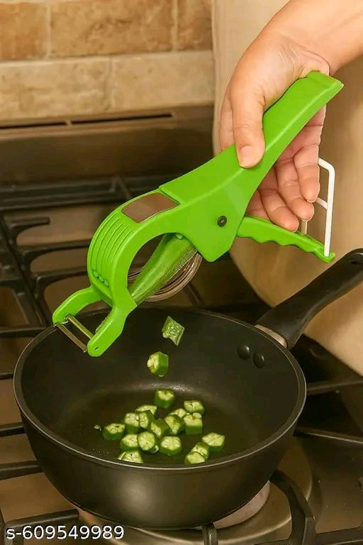 2-in-1 cutter and peeler